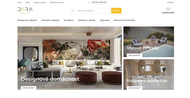 Sedací luxusní soupravy od Dara design