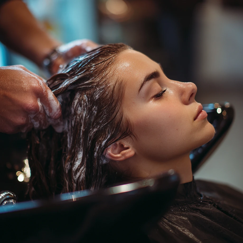 Hloubkové čištění vlasů 