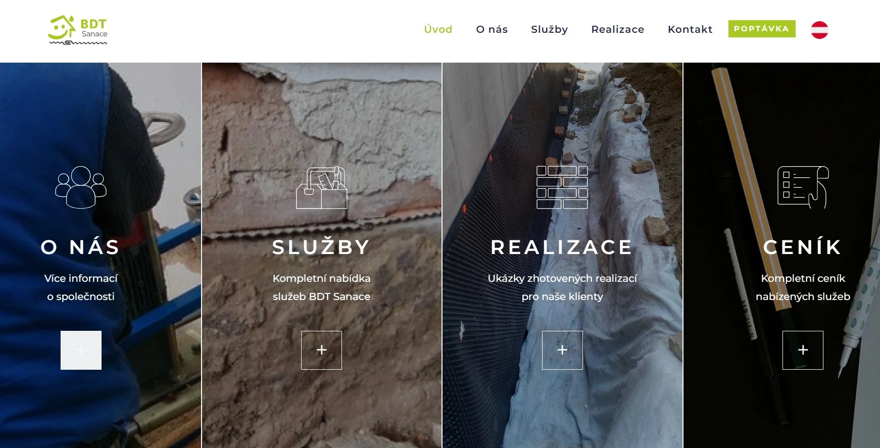 BDT Sanace vlhkého zdiva Brno
